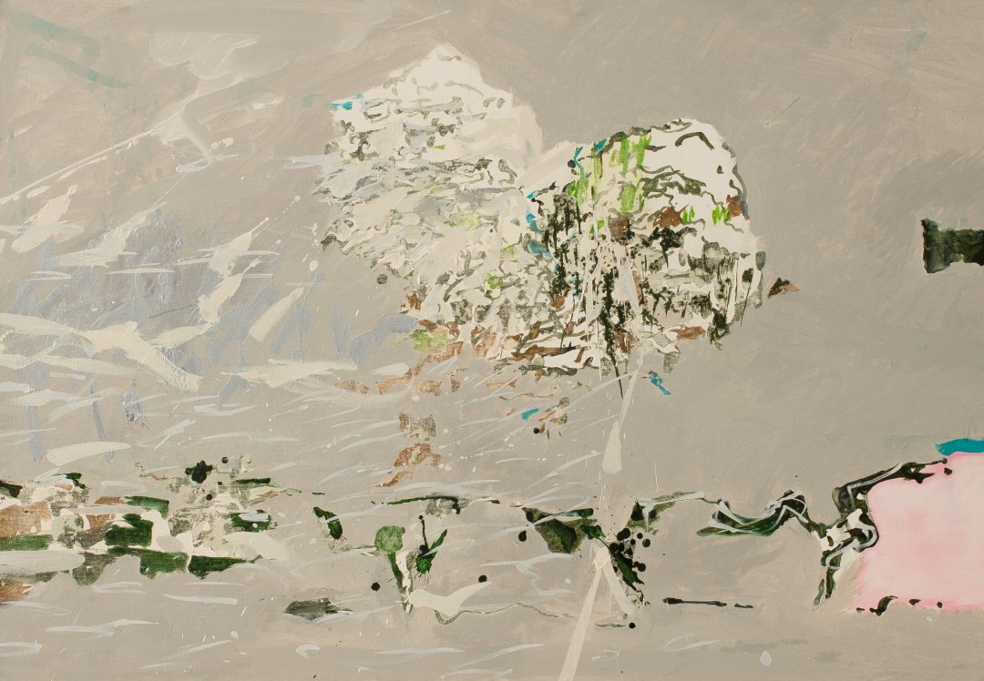 Markus Tepe - Südliche Landschaft, 2010, Öl auf Leinwand, 80 x 115 cm
