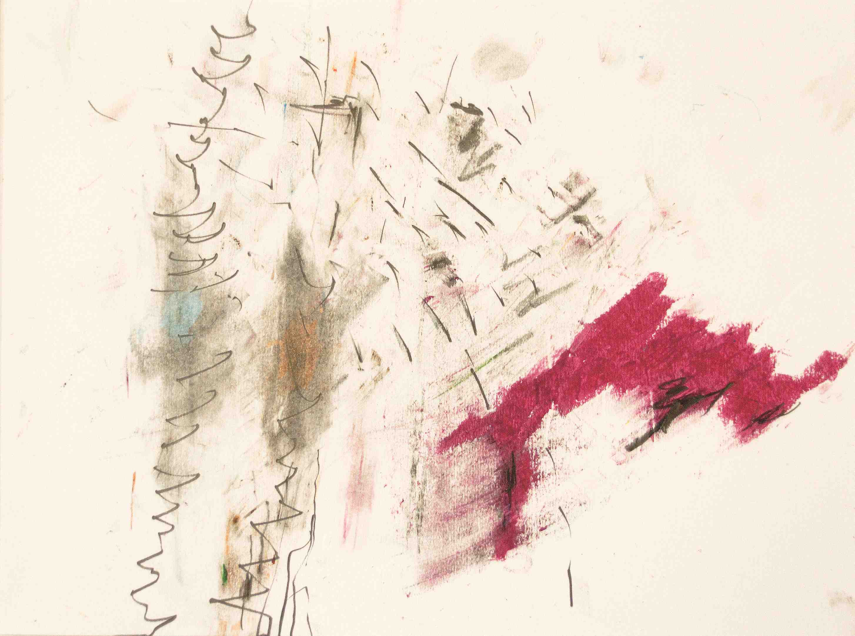 Markus Tepe - Formation, 2010, Graphit u. Ölkreide, 24 x 32 cm