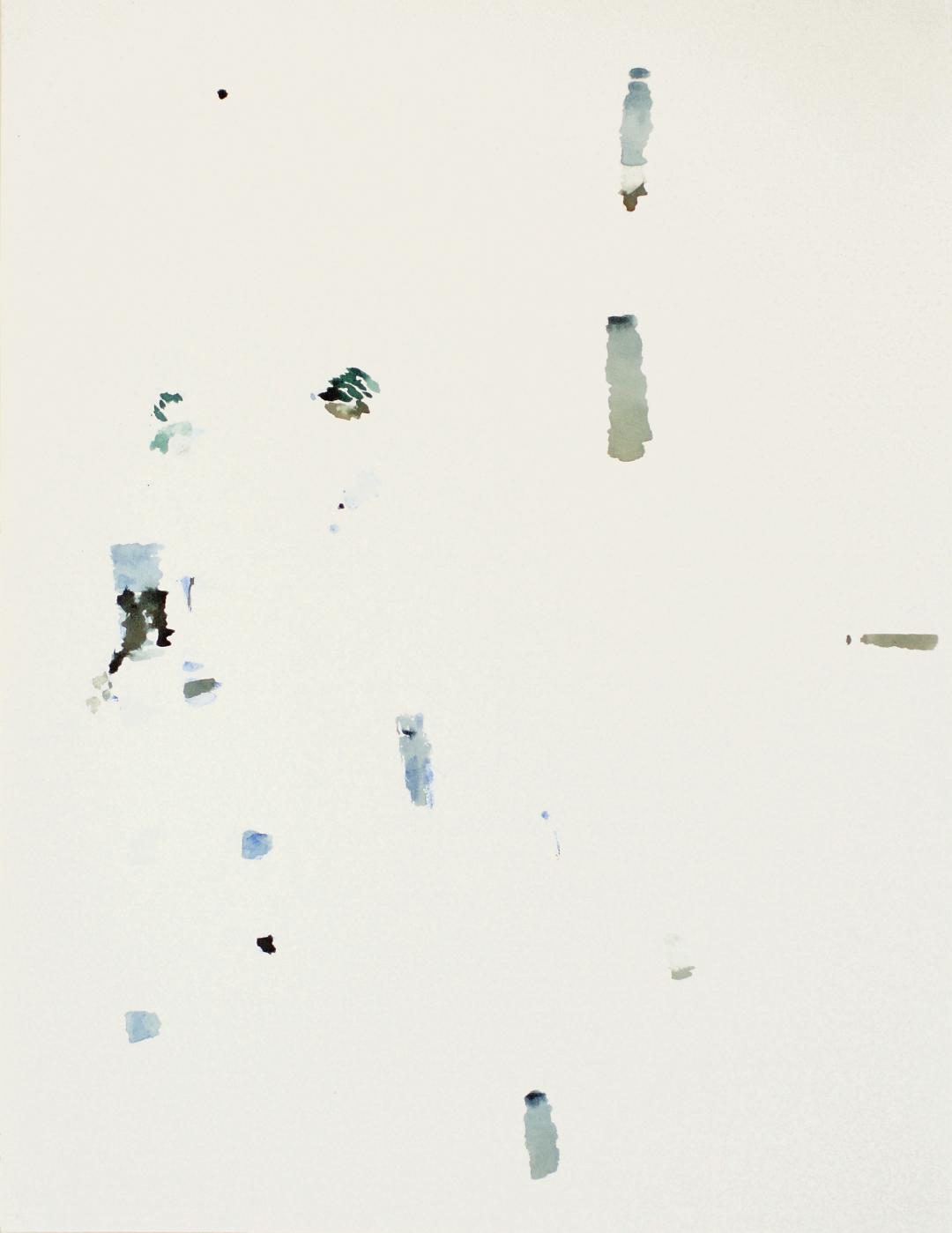 Markus Tepe - Südlicher Garten 8, 2010, farbige Tusche, 65 x 50 cm